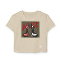 MUSE, TRIM Graphic Crop Tee
