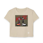 MUSE, TRIM Graphic Crop Tee